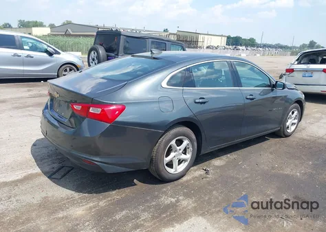 2017 Chevrolet Malibu Ls из США, поврежденный, VIN 1G1ZB5STXHF166551